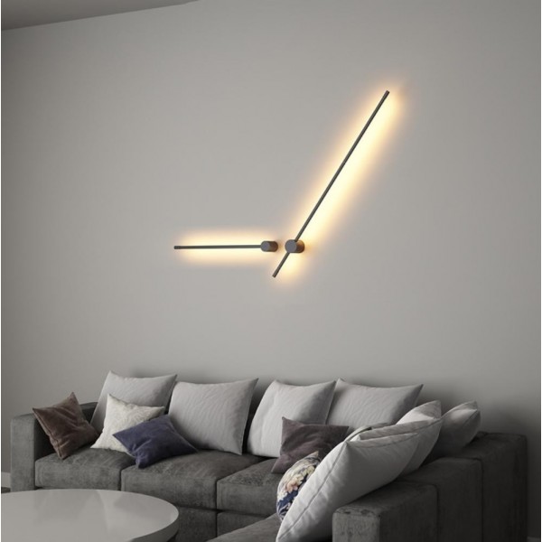 Linear LED wall light