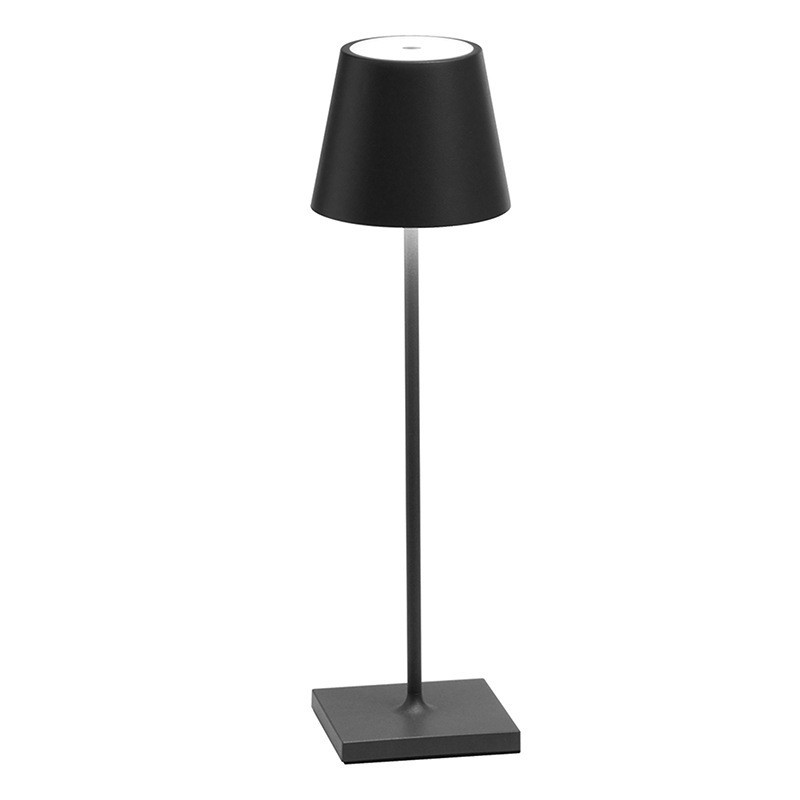 Lampe de table LED sans fil, 10W QI, dimmable, pliable, avec