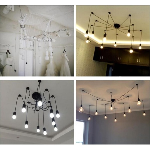 Spider Ceiling Chandelier, Spider Light Fixture Ideas
