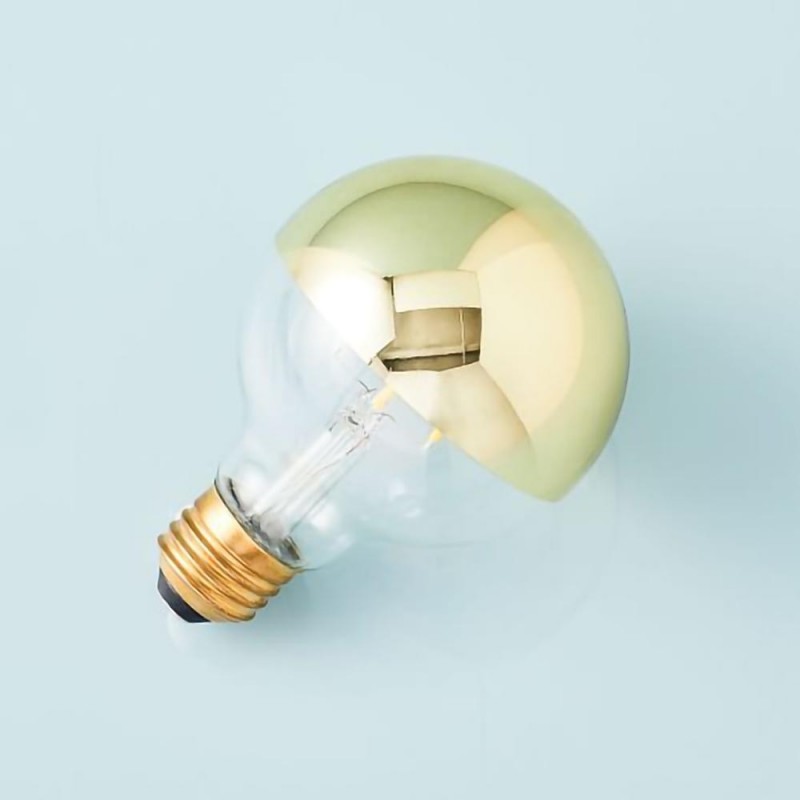 Ampoule LED – à pointe dorée