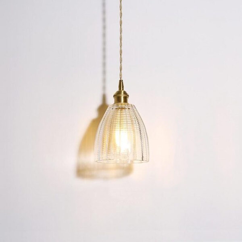 Transparent glass pendant series