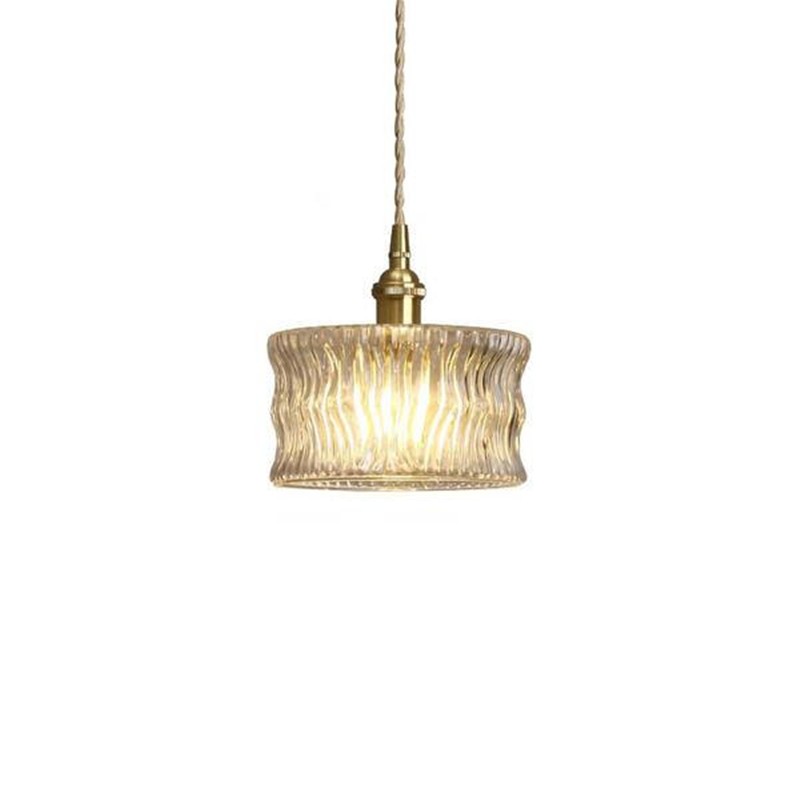 Transparent glass pendant series
