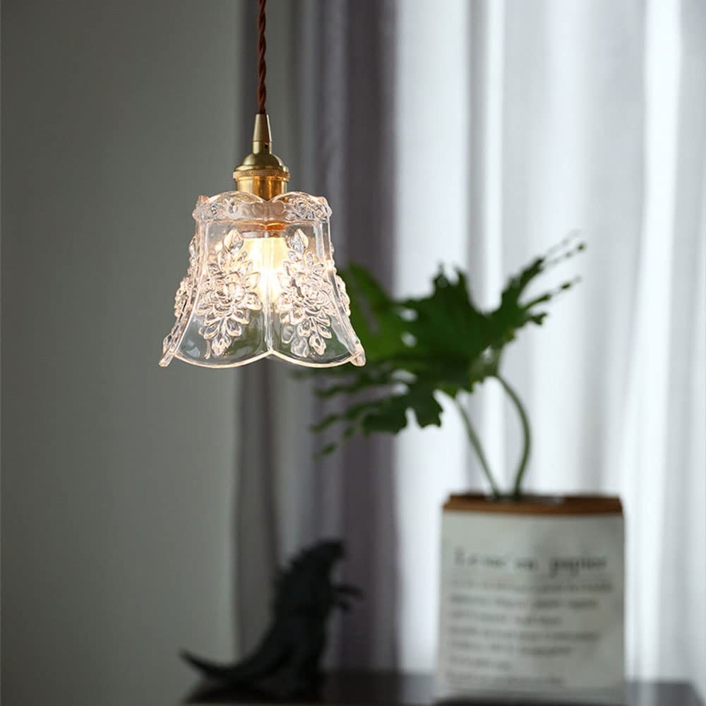 Transparent glass pendant series