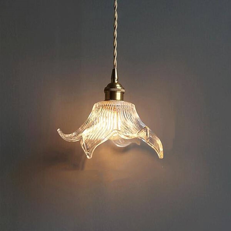 Transparent glass pendant series