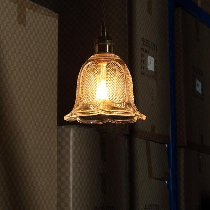 Transparent glass pendant series