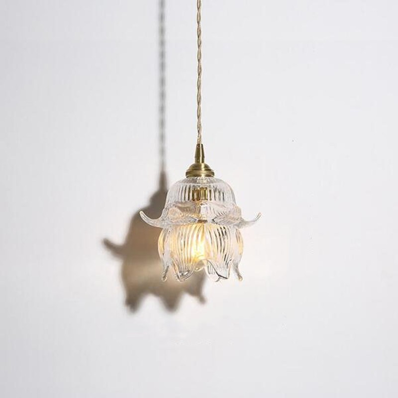 Transparent glass pendant series