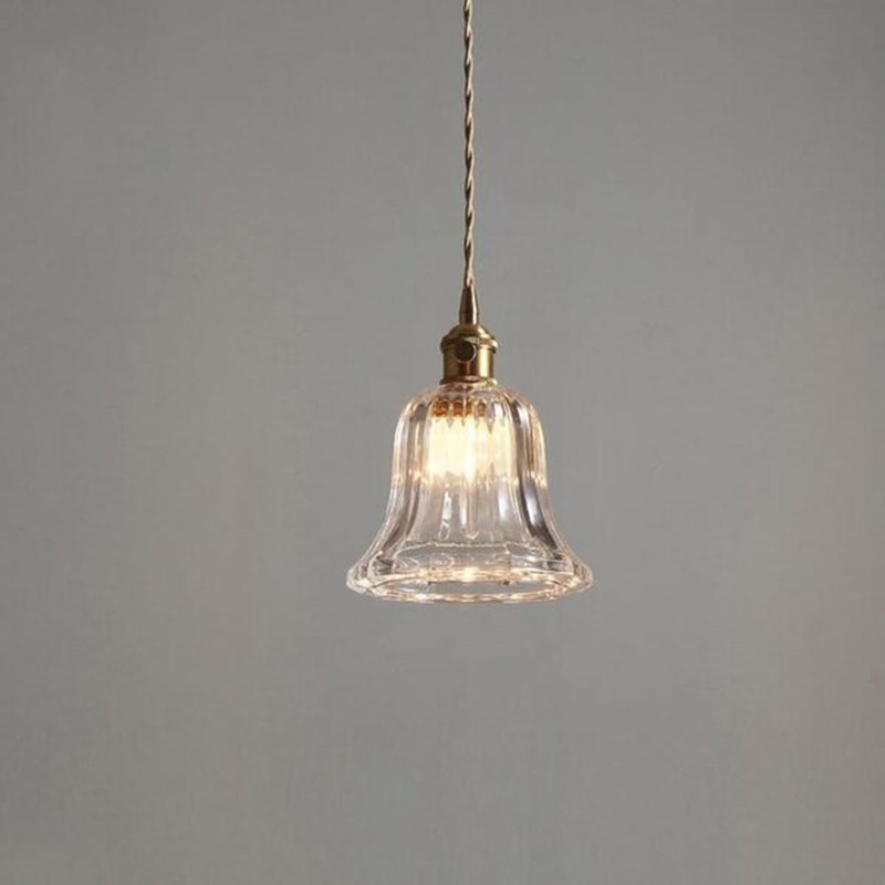 Transparent glass pendant series