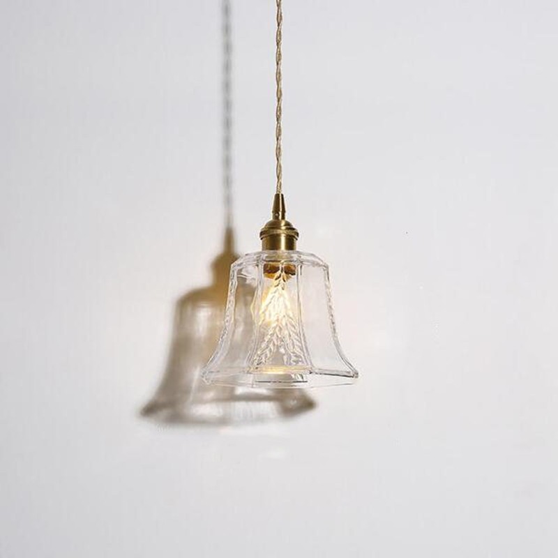 Transparent glass pendant series