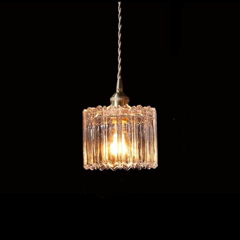 Transparent glass pendant series