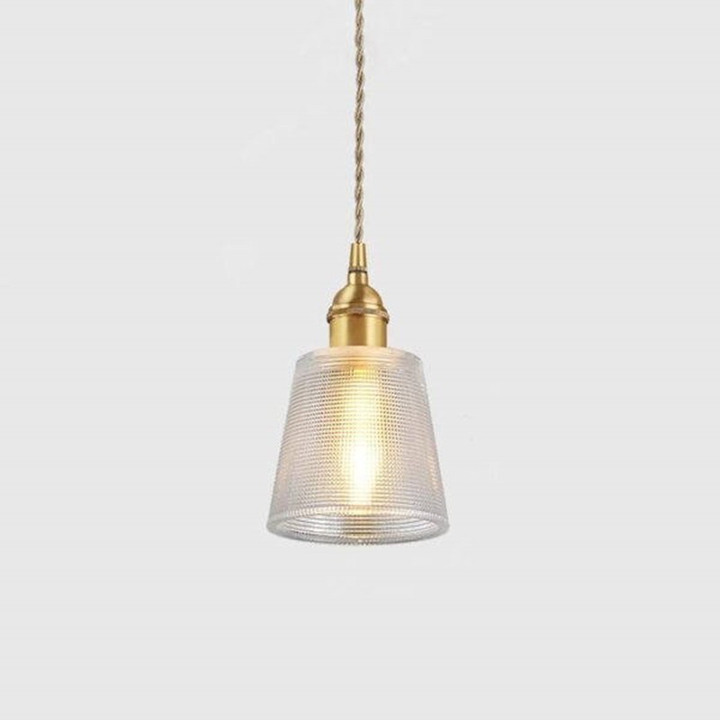 Transparent glass pendant series