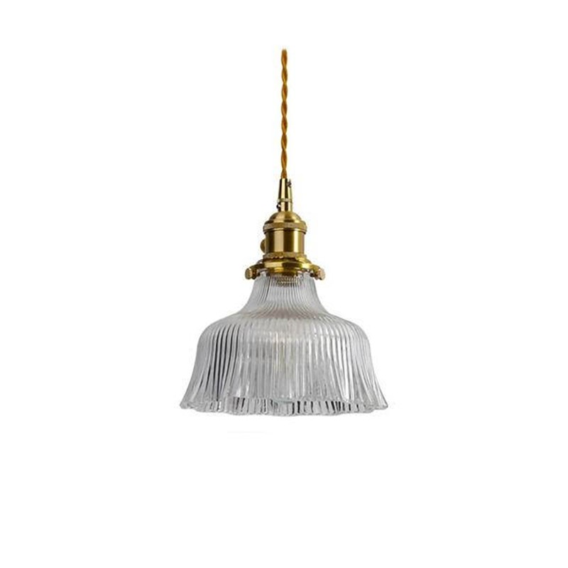 Transparent glass pendant series