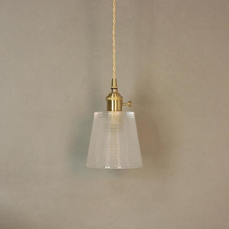 Transparent glass pendant series