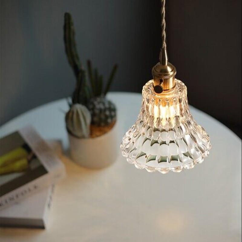 Transparent glass pendant series