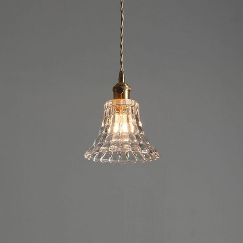 Transparent glass pendant series