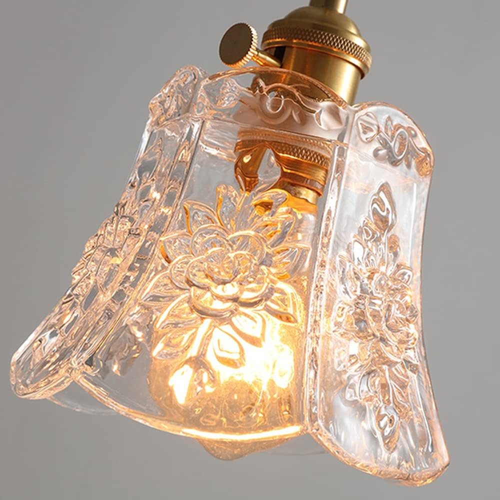 Transparent glass pendant series